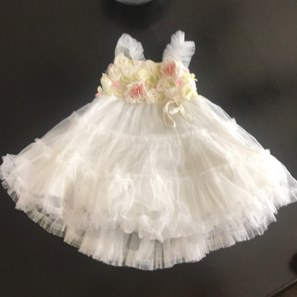 Tulle dress.